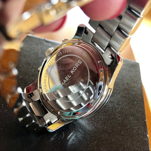 Michael Kors Women’s Silver Chronograph Watch main image 8